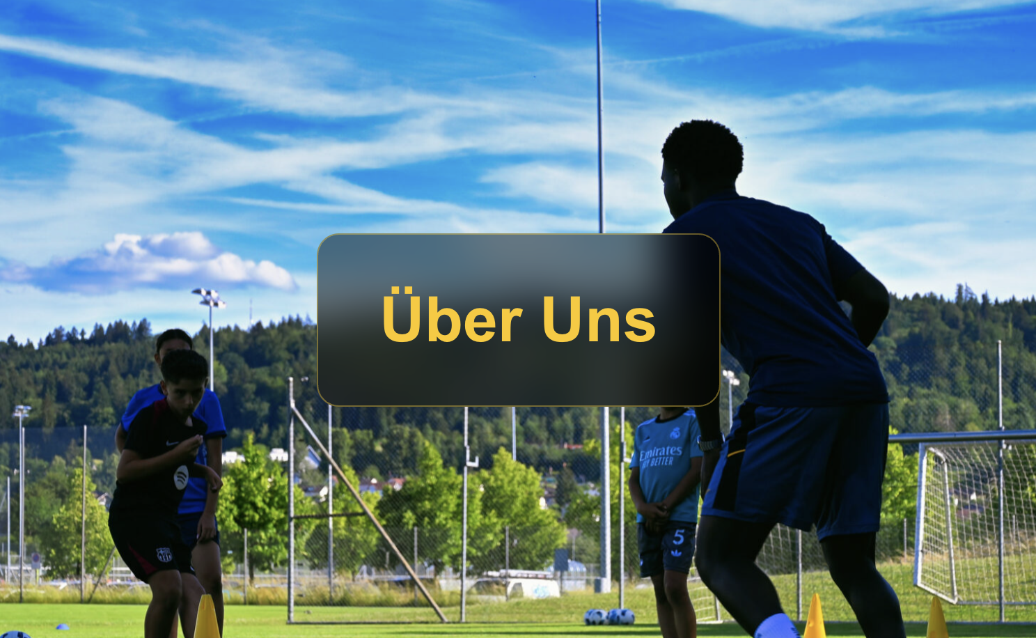 Parallax Bild der Webseite